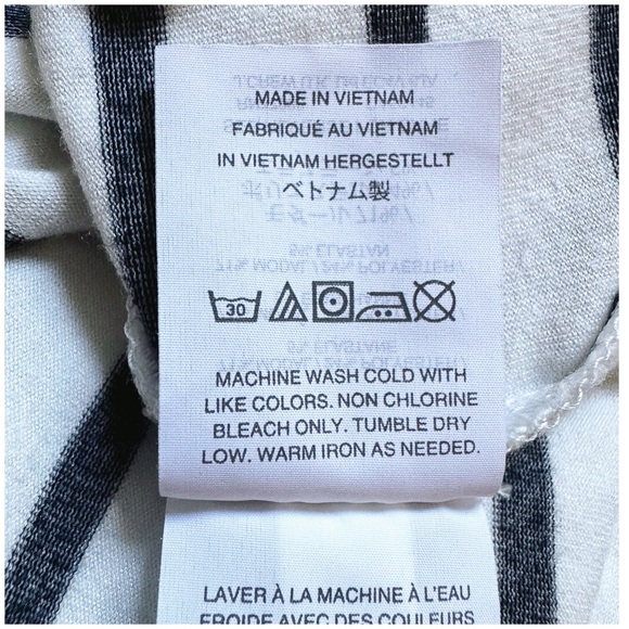 Madewell Mock Neck Striped Tank XXS - Picture 11 of 12